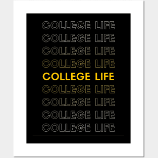 College Life Posters and Art